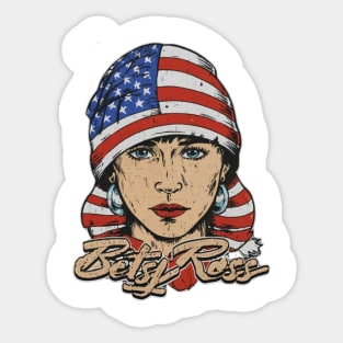 Betsy Ross - 1776 Sticker